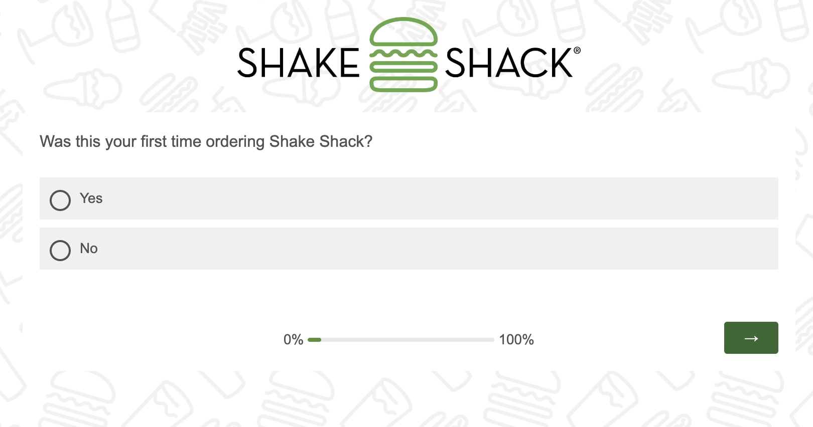 Shake Shack FEEDBACK Survey